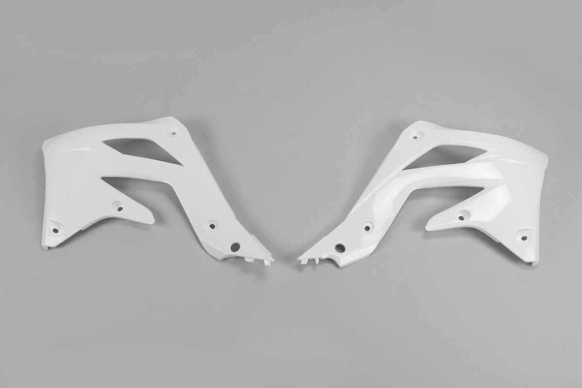Racetech radiator kappen Wit Kawasaki KX 450F 2012-2015