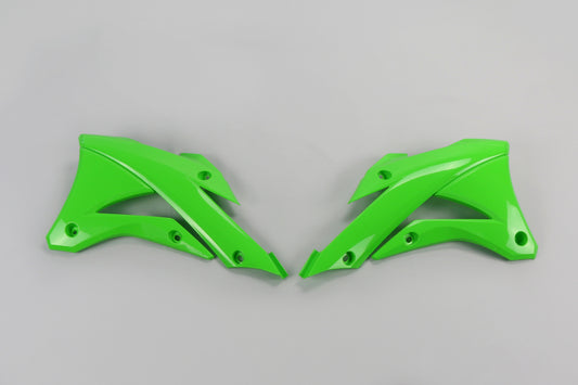 UFO radiator kappen Groen Kawasaki KX 85 2014-