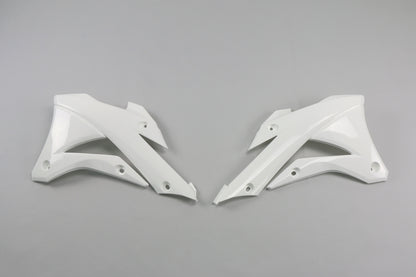 UFO radiator kappen Wit Kawasaki KX 85 2014-