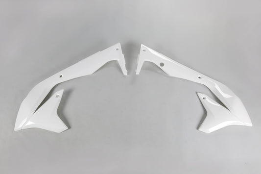 UFO radiator kappen Wit Kawasaki KX 450F 2016-2018