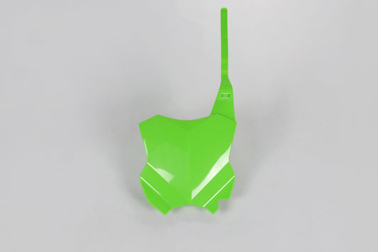 UFO voornummerplaat Groen Kawasaki KX 250F 17- &amp; KX 450F 16-