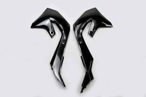 UFO Black Radiator Shrouds for Kawasaki KX 250F 2021-2024 & KX 450F 2019-2023