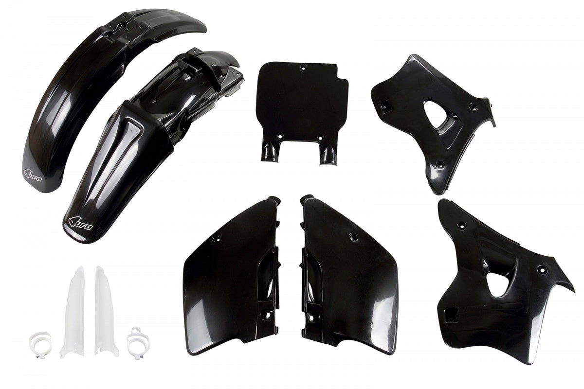 UFO plastic kit Zwart Kawasaki KX 125/250 94-95 ( full kit )