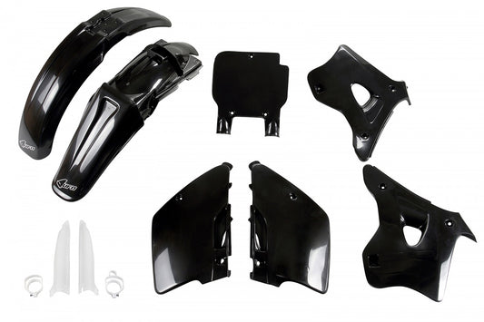 UFO plastic kit Zwart Kawasaki KX 125/250 94-95 ( full kit )