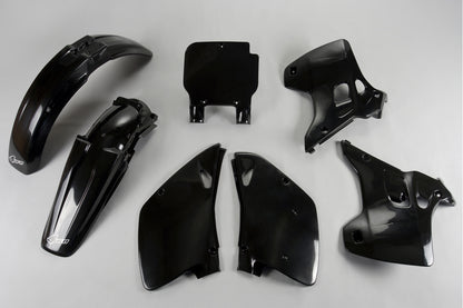 UFO plastic kit Zwart Kawasaki KX 125/250 93
