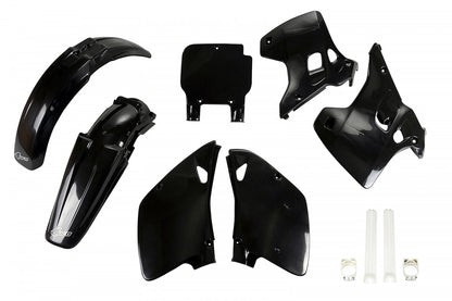 UFO plastic kit Zwart Kawasaki KX 125/250 93 ( full kit )