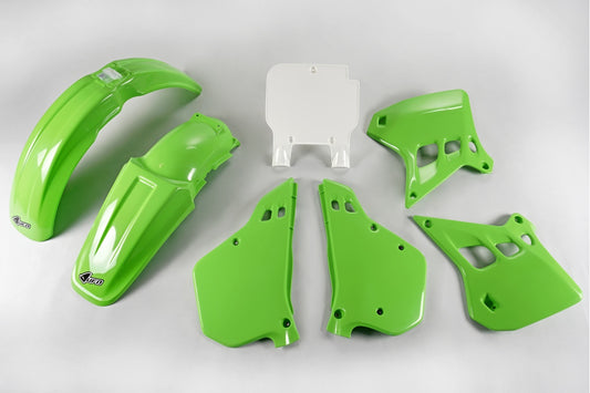UFO plastic kit OEM 1990 Kawasaki KX 125 1990-1991