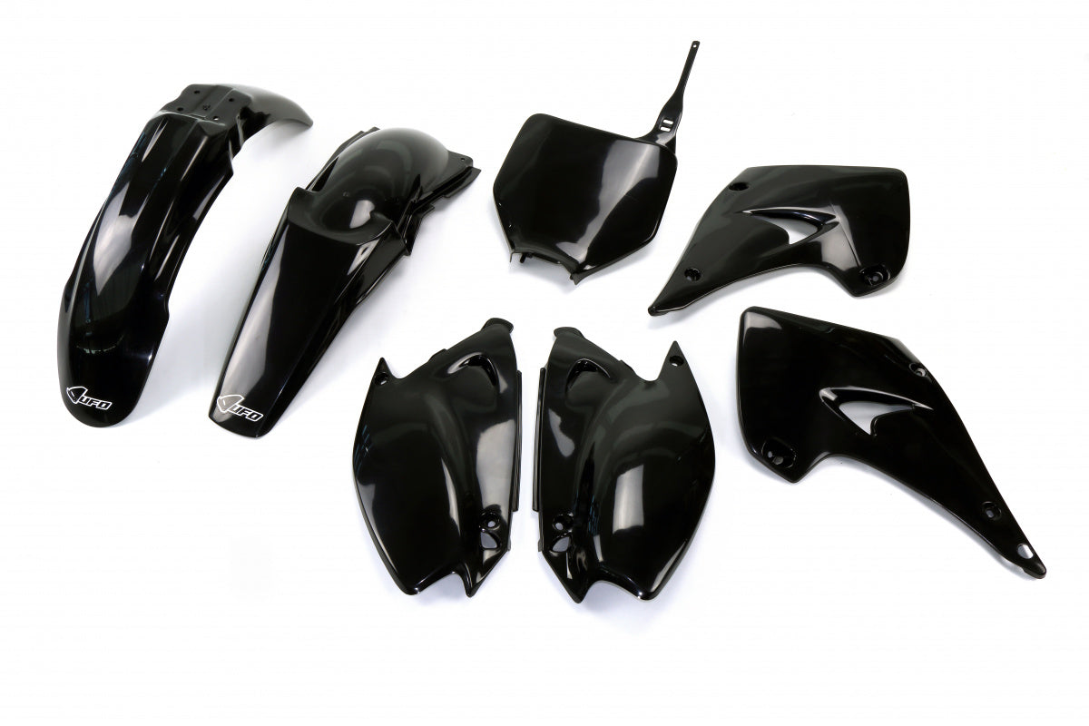 X-fun plastic kit Zwart Kawasaki KX 125/250 03-08