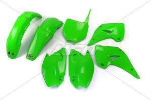 X-fun plastic kit Groen Kawasaki KX 125/250 03-08