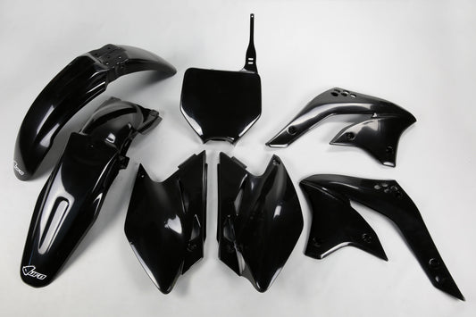 X-Fun plastic kit Zwart Kawasaki KX 450F 2006-2008