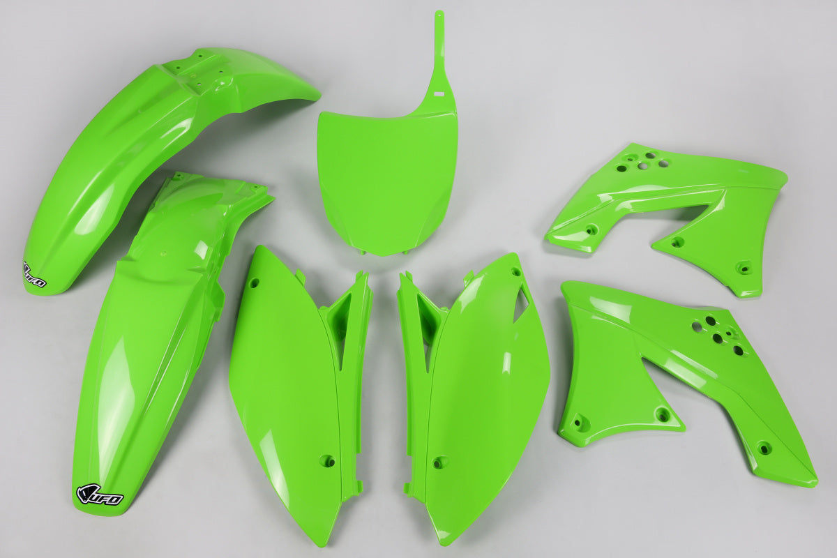 X-Fun plastic kit Groen Kawasaki KX 250F 2009-2012