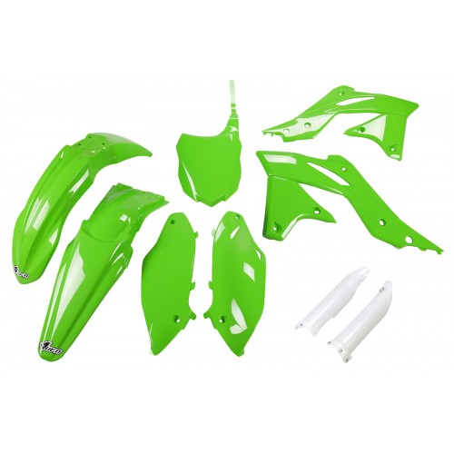 UFO plastic kit Groen Kawasaki KX 250F 2013-2016 ( full kit )