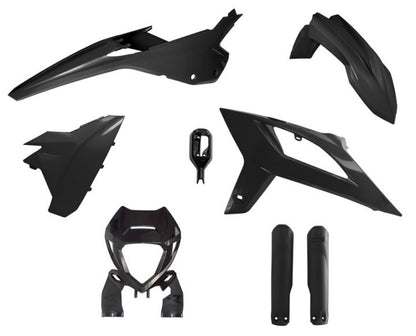 Racetech plastic kit Zwart Beta RR 250/300/350/430/480 20-