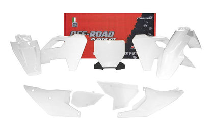 Racetech plastic kit Wit Husqvarna TC/FC 125/250/350/450 2023-