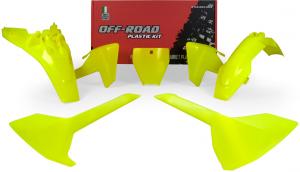 Racetech Plastic kit HSQ TC 85 18- 5pcs Neon Yellow