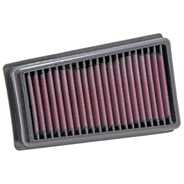 K&N Enduro 690 R air filter; rectangular with pink pleated media in a dark frame.