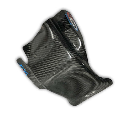 Pro Carbon blokbeschermer KTM EXC 125 2017-2019 & SX 125 2016-2018 & EXC 200 2017-2018 & EXC 150 TPI 2020-2023 & Husqvarna TE 125 2016-2019 & TE 200 2016-2017 & TC 125 2016-2018 & TE 150i 2020-2023