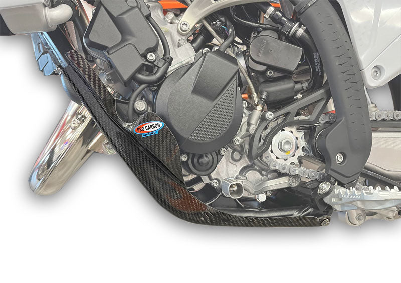 Pro Carbon blokbeschermer Husqvarna TC 125 2023- & KTM SX 125 2023- & Gas Gas MC 125 2024-