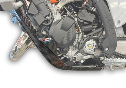 Pro Carbon blokbeschermer Husqvarna TC 125 2023- & KTM SX 125 2023- & Gas Gas MC 125 2024-