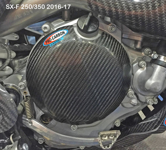 Pro Carbon Koppeling cover KTM SX-F 250/350 2016-2022 & SX-F 450 2017-2022 & EXC-F 450/500 2017-2022