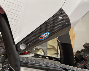 Pro Carbon Side Number Plate Sticker Protector for KTM SX/SX-F 2019-2022 & EXC/EXC-F 2020-2023