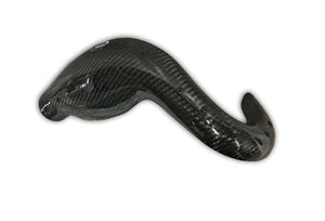 Protección de curva de escape Pro Carbon para KTM SX-F 250 2019-2022 y Husqvarna FC 250 2019-2022