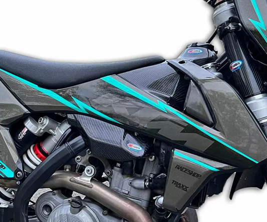 Pro Carbon benzinetank cover ( full set ) KTM EXC-F 250/350/450/500 2017-2019
