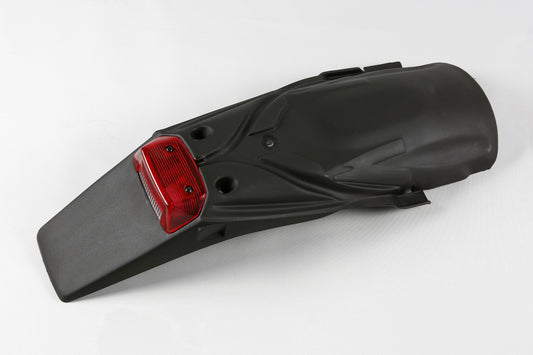 UFO achterspatbord kentekenplaat houder met lamp Zwart KTM EXC 125-620 1998-2003