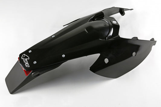 UFO Enduro achterspatbord Zwart KTM EXC/EXC-F 125-525 2004-2007