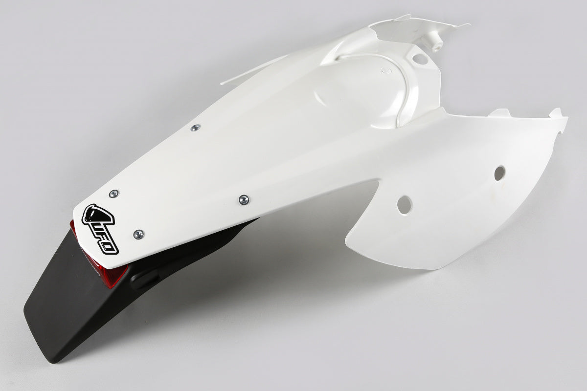 UFO Enduro achterspatbord Wit KTM EXC/EXC-F 125-525 2004-2007