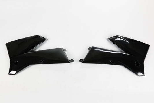 UFO radiator kappen Zwart KTM SX 125/250/450/525 05-06 & SX-F 250 06 & EXC 125/200/250/300 05-07