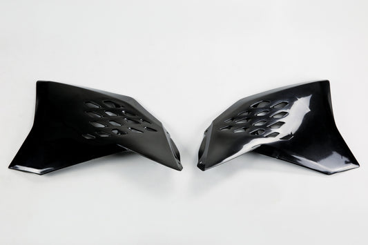 UFO radiator kappen Zwart KTM SX/SX-F 125-450 2007-2010 & EXC/EXC-F 125-450 2008-2011