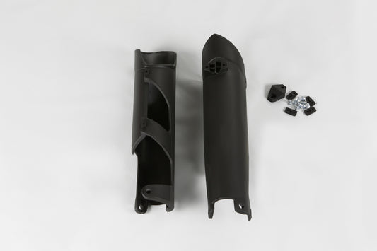 Acerbis voorvork beschermers Zwart KTM SX 125/150/250 07-14 & SX-F 250/350/450 07-14 & EXC 250/300 08-15 & EXC-F 250/350/450/500 08-15 & Husqvarna TC/FC 125/250/350/450 14 & TE 125/250/300 14-15 & FE 250/350/450/501 14-15