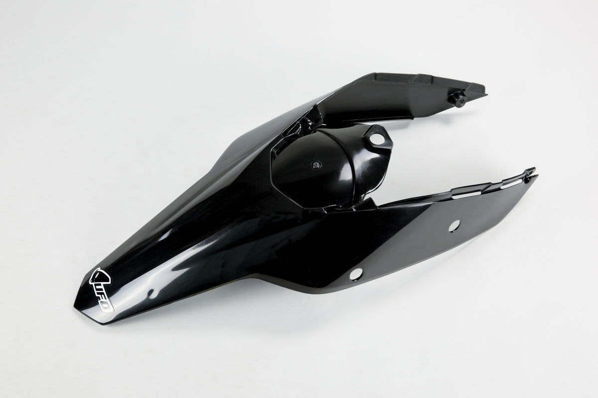 UFO Achterspatbord + Zijnummerborden Zwart KTM EXC/EXC-F 125-450 2008-2011