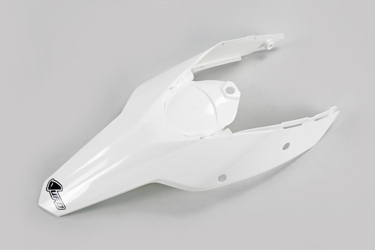 UFO Achterspatbord + Zijnummerborden Wit KTM EXC/EXC-F 125-450 2008-2011