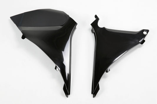 UFO air filter covers Black KTM SX 125/150/250 11 &amp; EXC/EXC-F 125/200/250/300/450/500 12-13