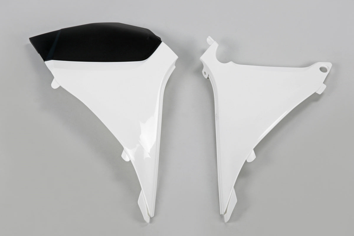 UFO air filter covers White KTM SX 125/150/250 11 &amp; EXC/EXC-F 125/200/250/300/450/500 12-13