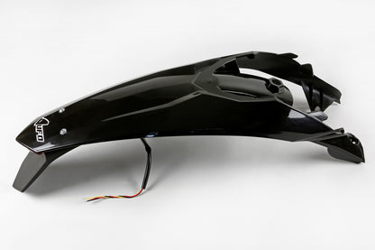 UFO Enduro achterspatbord Zwart KTM EXC 125/150/250/350/450/500 12-16