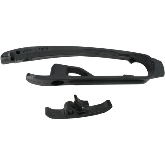 UFO swingarm geleider zwart KTM SX/SX-F 125/250/250/350/450 2013-2015 & SX 250 2013-2016