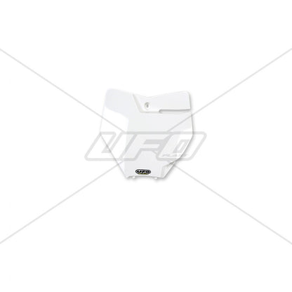 UFO voornummerplaat Wit KTM SX 125/150 16-18 & SX 250 17-18 & SX-F 250/350/450 16-18