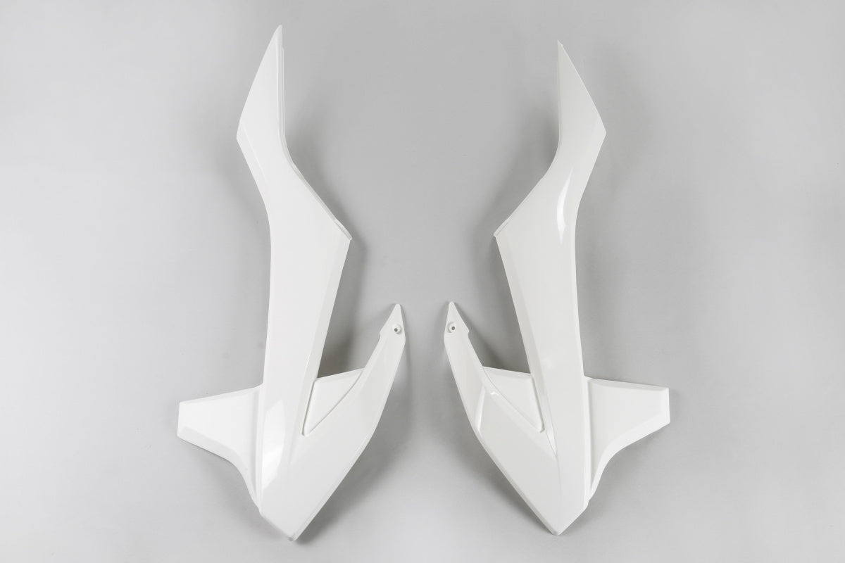 UFO radiator kappen Wit KTM SX 85 2018- & Gas Gas MC 85 2021-