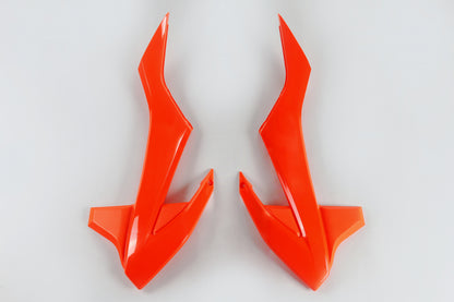 UFO radiator kappen Fluor Oranje KTM SX 85 2018- & Gas Gas MC 85 2021-