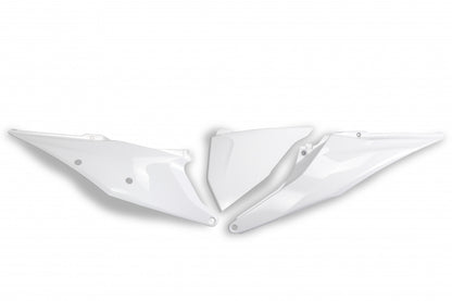 UFO zijnummerborden + Luchtfilterkap Wit 2020 KTM SX 125/150/250 19- & SX-F 250/350/450 19- & EXC 250/300 20- & EXC-F 250/350/450/500 20-