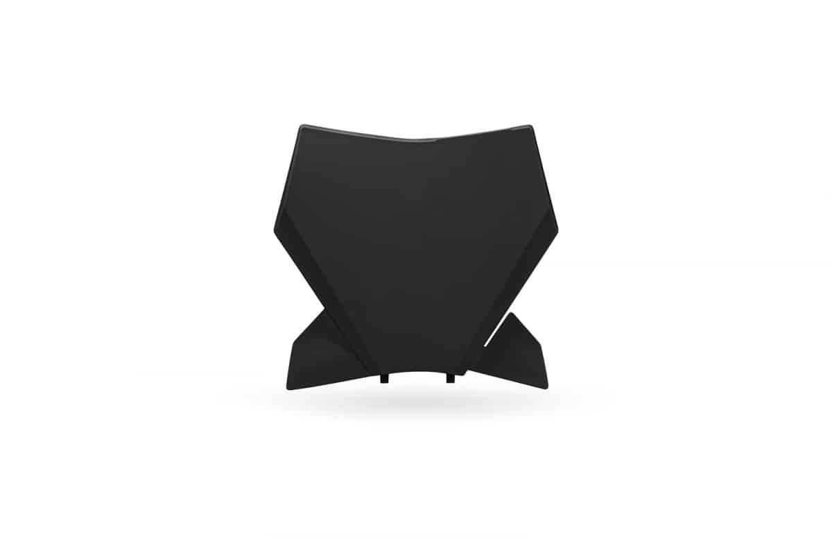 UFO voornummerplaat Zwart KTM SX 85 2025- - MxProStoreParts