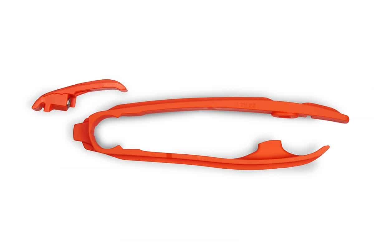 UFO Hinterbrücken-Führer Orange KTM SX 125/150/250/300 2023 und SX-F 250/350/450 2023 und Husqvarna TC/FC 125/250/350/450 2023 und Gas Gas 2024 – MxProStoreParts