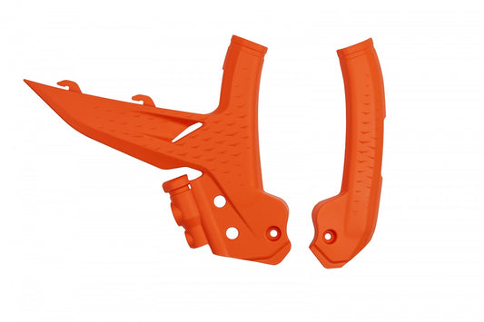 UFO frame beschermers Oranje KTM SX 125/250/300 2023- &amp; SX-F 250/350/450 2023- &amp; EXC/EXC-F 150/250/300/350/450/500 2024-
