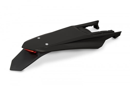 UFO Enduro achterspatbord Zwart KTM EXC/F 125/150/250/350/450/500 24-