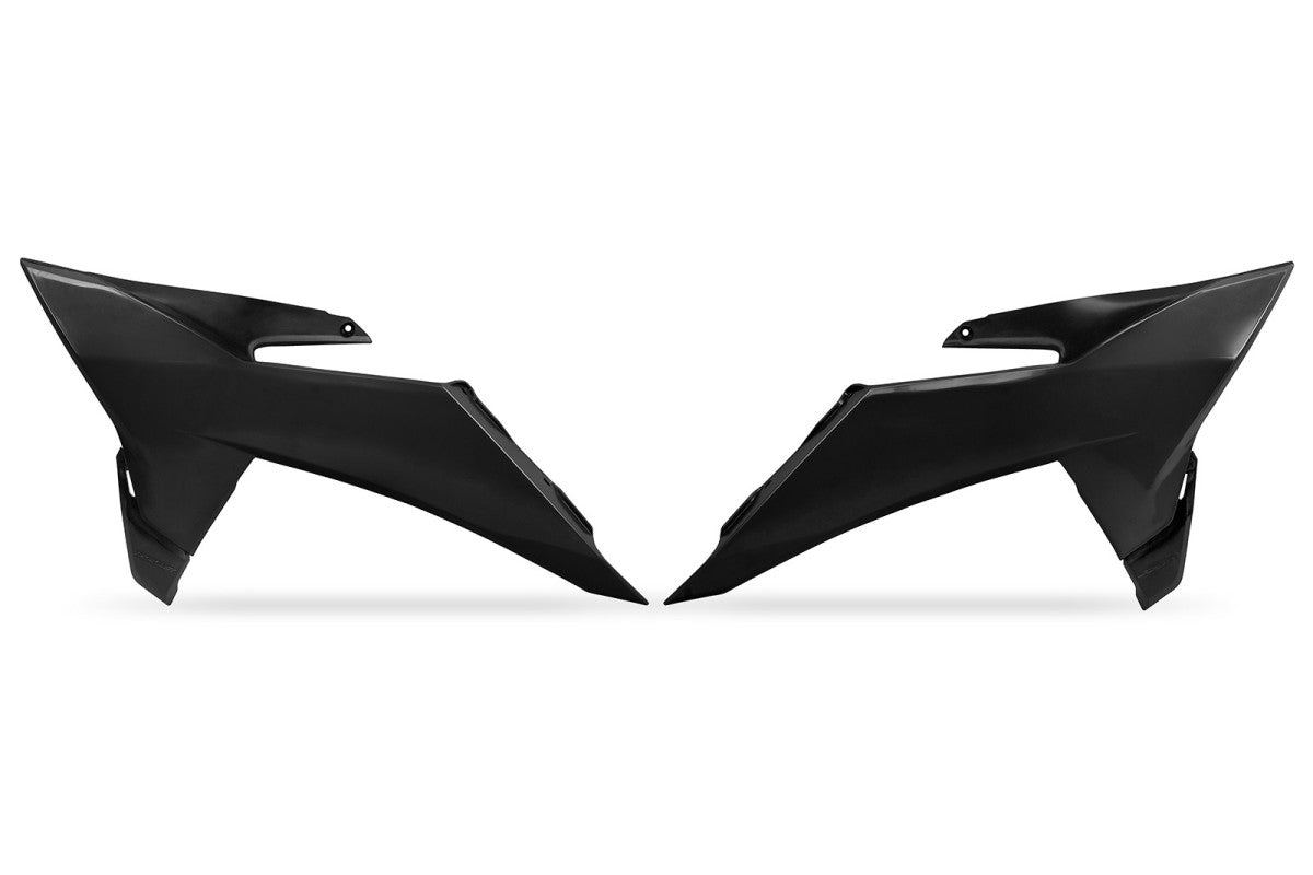 UFO Radiator Kappen Zwart KTM SX 125/150/250/300 2023-2026 &amp; SX-F 250/350/450 2023-2026 ( model 2025 )