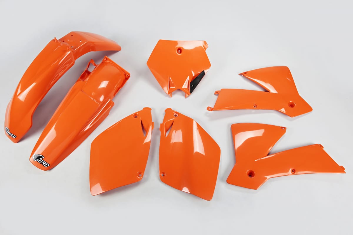 Cemoto plastic kit Oranje KTM SX 125/250/450 2003