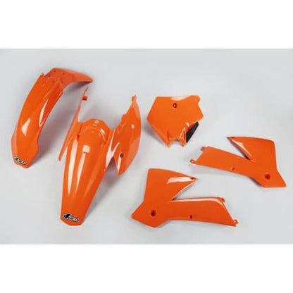 Cemoto plastic kit Oranje KTM SX 125/250/450 2004